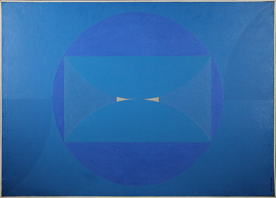 Galliano Mazzon, "Senza più peso", 1971