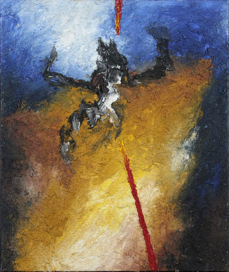 Beppe Schiavetta, "Dal muro", 1999