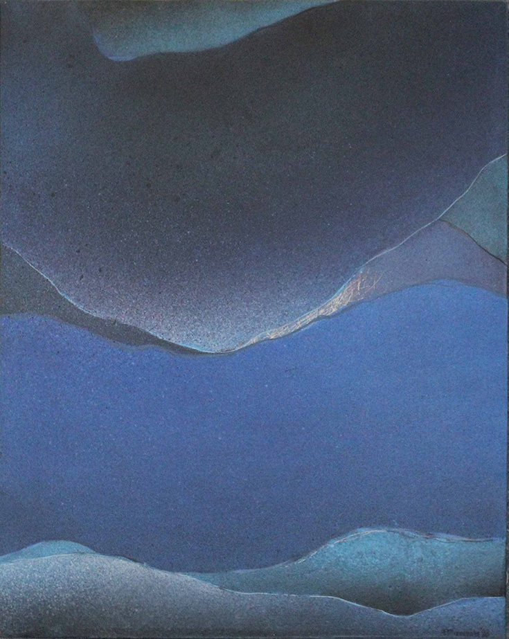 FRANCO MASSANOVA, "Immensità 88/6", 1988