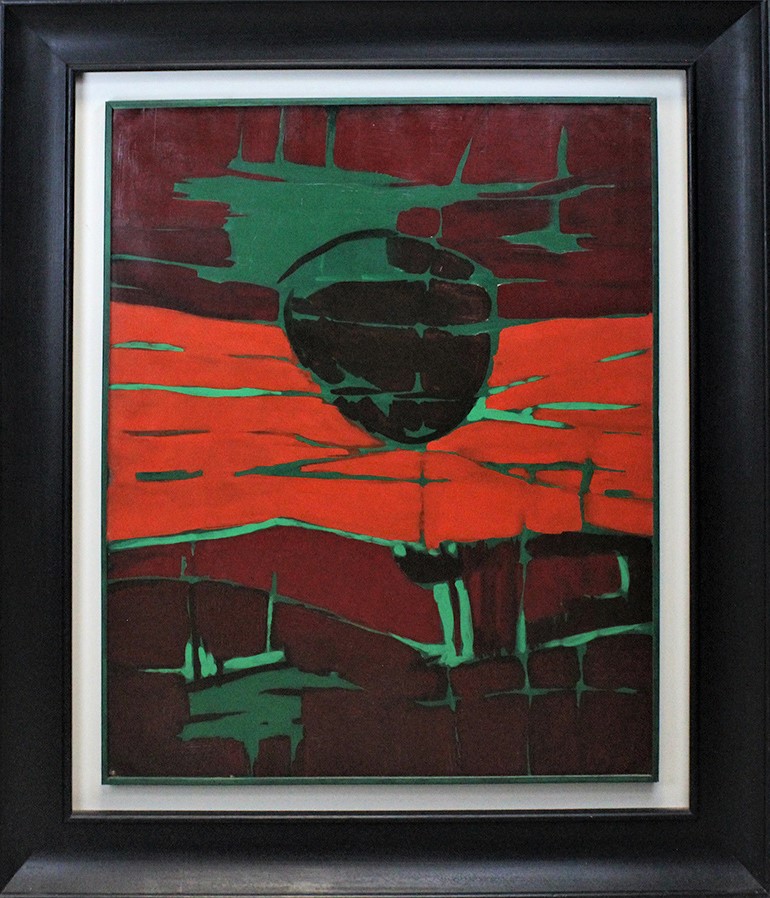 ANTONIO CORPORA, "II sole nero", 1971