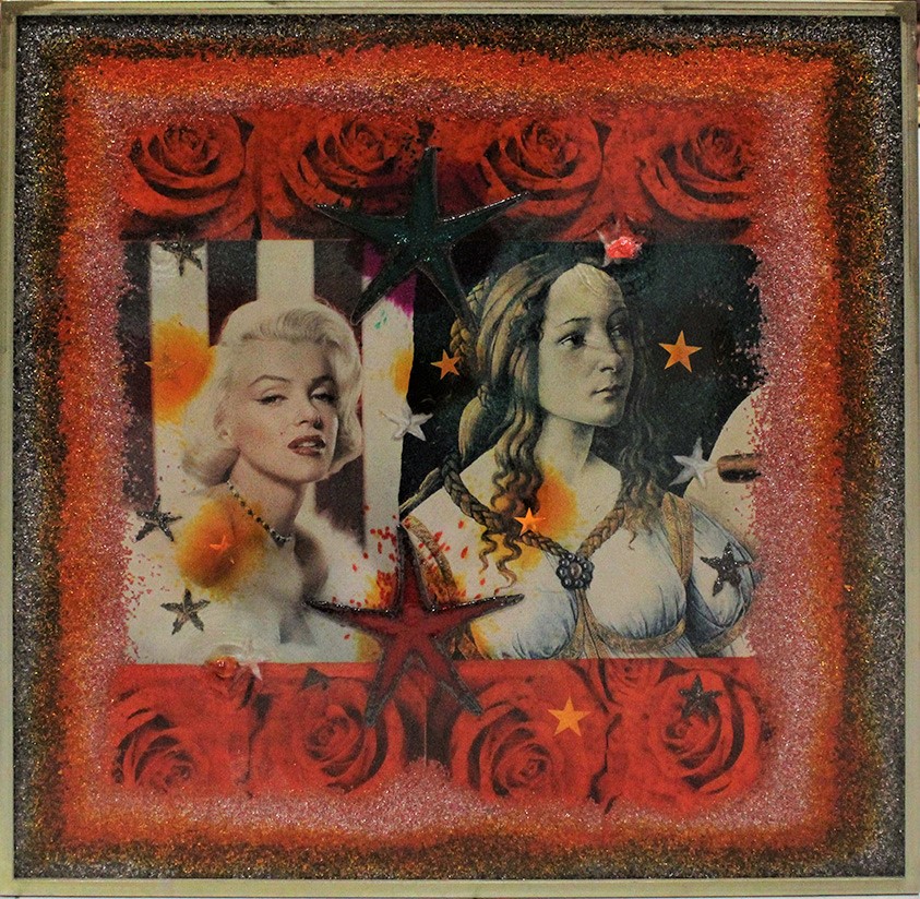 OMAR RONDA, "Marilyn + Simonetta Frozen", 2009