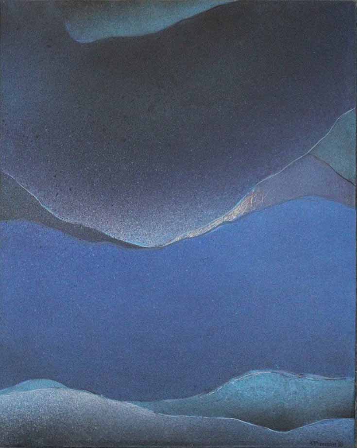 FRANCO MASSANOVA, "Immensità 88/6", 1988