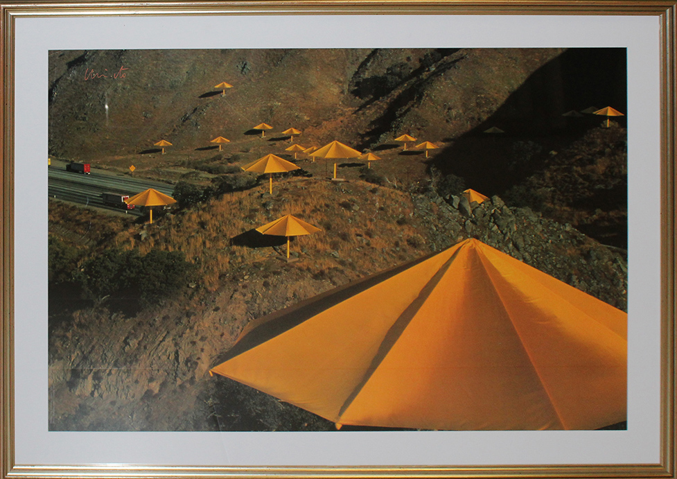CHRISTO E JEANNE-CLAUDE,"The Umbrellas California", Anni '90