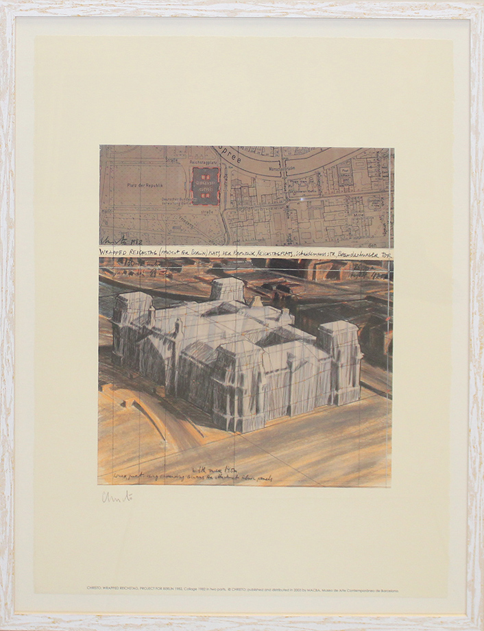 CHRISTO E JEANNE-CLAUDE, "Wrapped Reichstag", 2003
