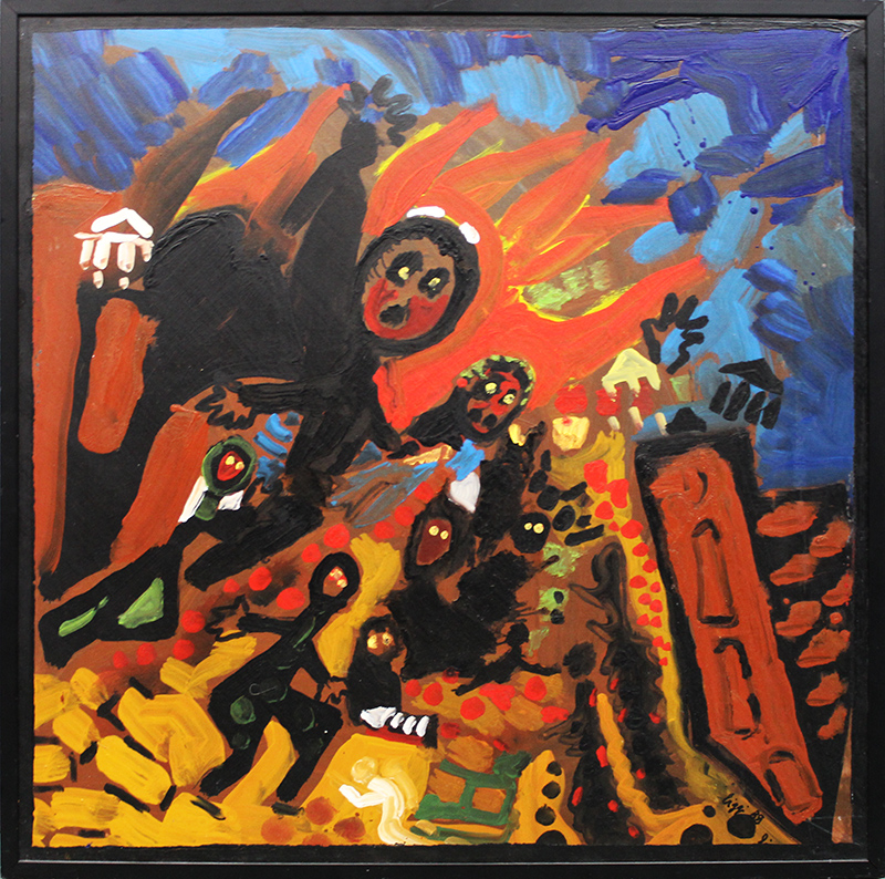 GASTONE BIGGI, "Canto per Pompei", 1988