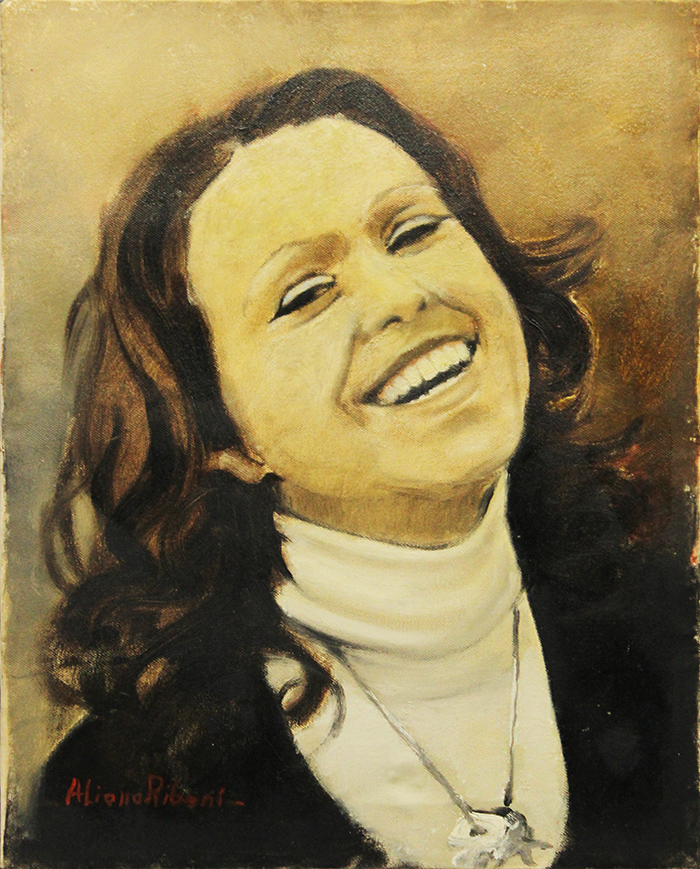 ALIANO RIBANI, "Ritratto di donna", 1968-69