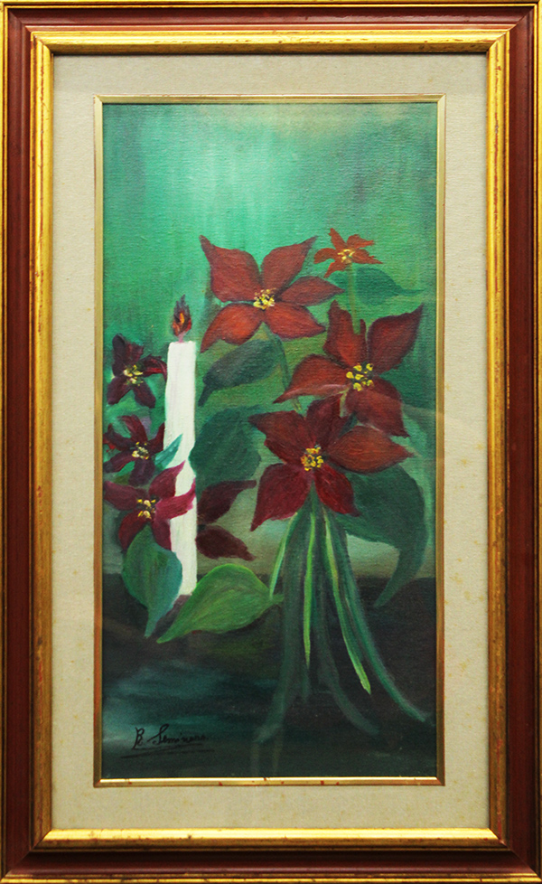 R. SEMINARA, "Mazzo di fiori", anni '80