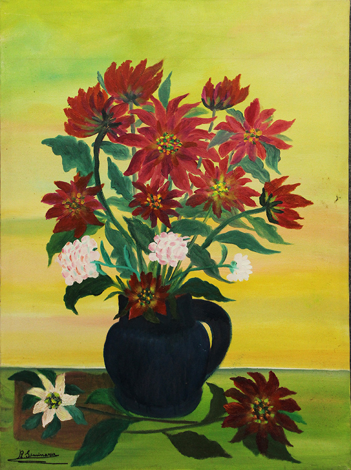 R. SEMINARA, "Vaso di Fiori", anni '80