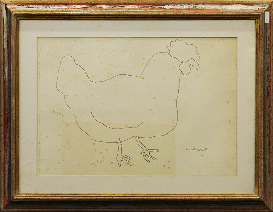 A. COLUCCINI, "Il Gallo", 1976