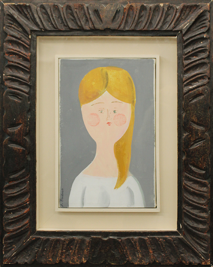 ANTONIO BUENO, "Ragazza", 1968