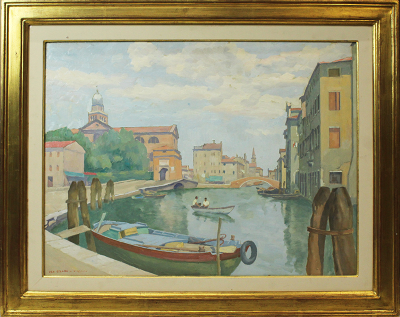 UGO CELADA DA VIRGILIO, "Venezia", anni '50