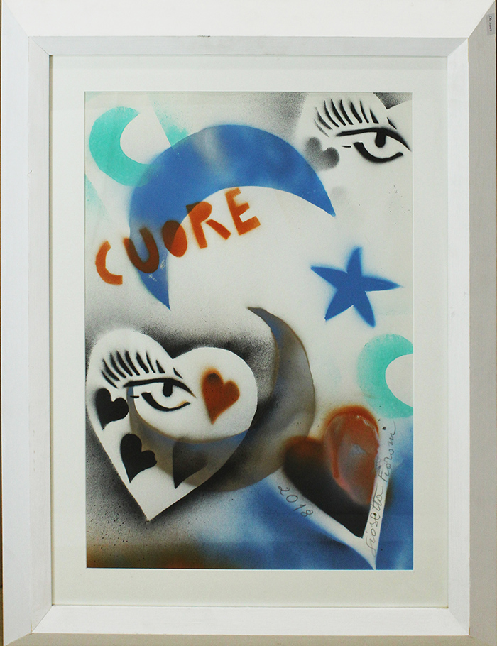 GIOSETTA FIORONI, "Cuore", 2018