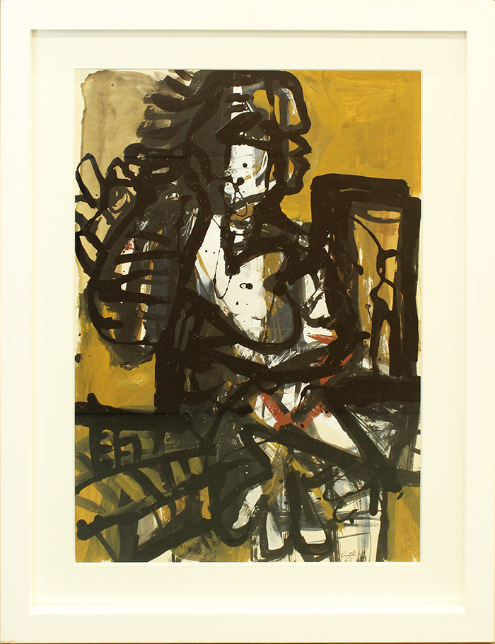 CLAUDIO CINTOLI, "Senza titolo", 1962