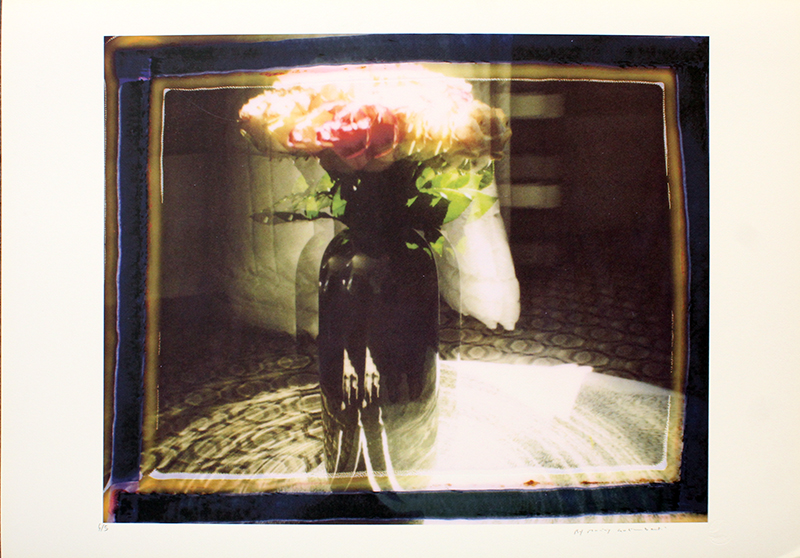 MAURIZIO GALIMBERTI, "Vaso di rose rosa", anni 2000