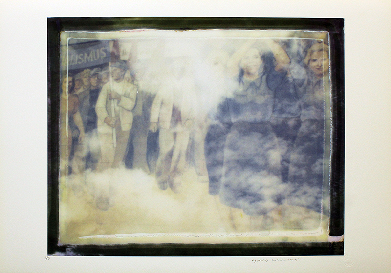 MAURIZIO GALIMBERTI, "Manifestazione", anni 2000
