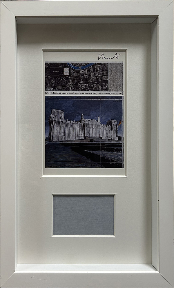 CHRISTO, "Wrapped Reichstag", 1995
