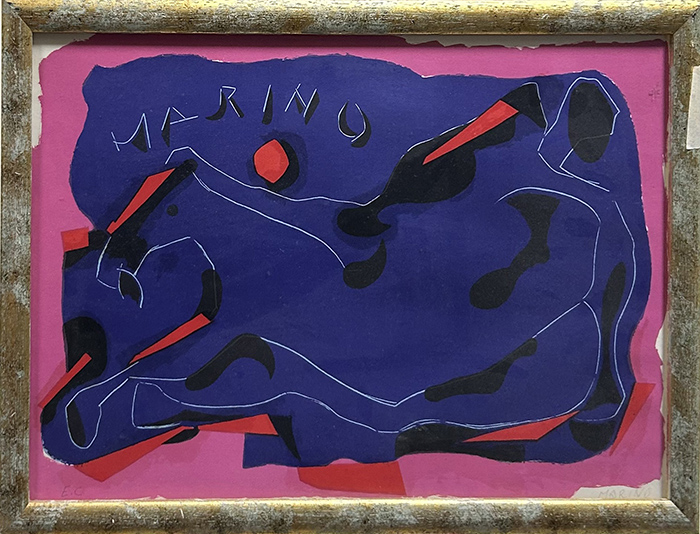 MARINO MARINI, "Cavallo", 1974