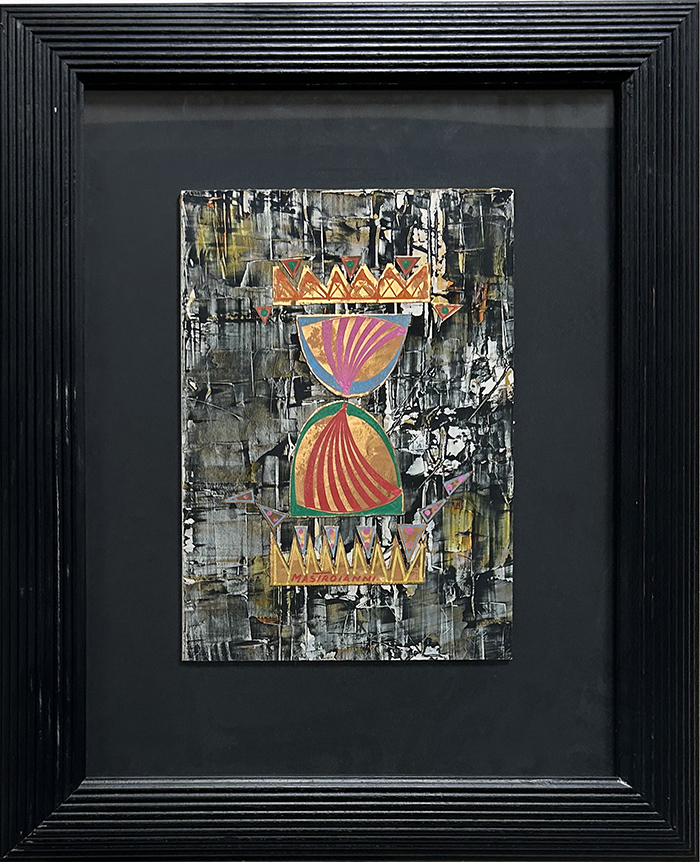 UMBERTO MASTROIANNI, "La mente colorata di Ulisse fra finzione e realtà, visibile e invisibile", 1980