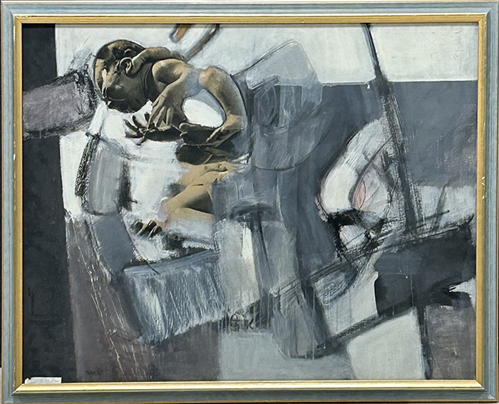 PAOLO BARATELLA, "Prima violenza", 1962