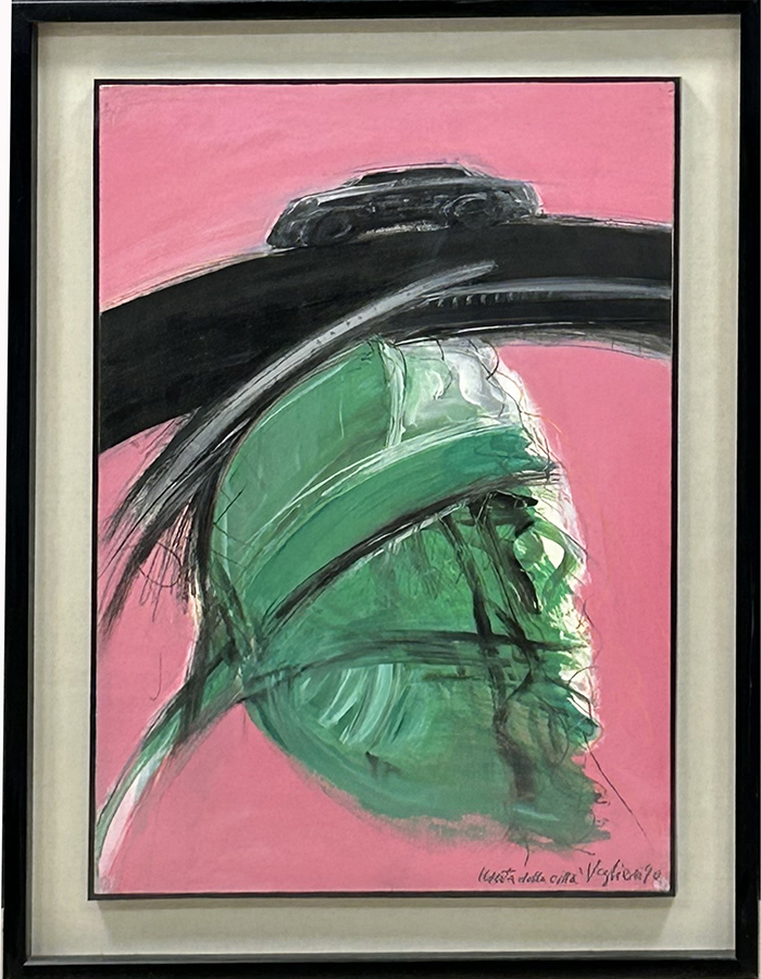 TINO VAGLIERI, "Uscita dalla città", 1990