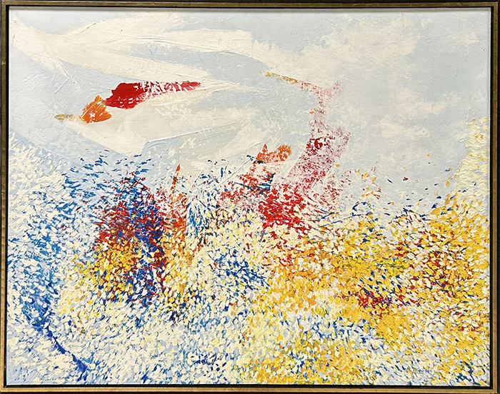 NICO NICOSIA, "Inizio di primavera", 1990