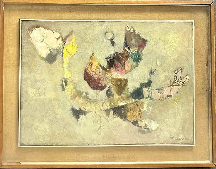 F. D'ARENA, "Composizione", 1957