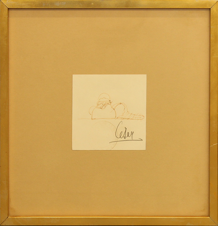 CÉSAR BALDACCINI, "Composizione", anni 60 circa