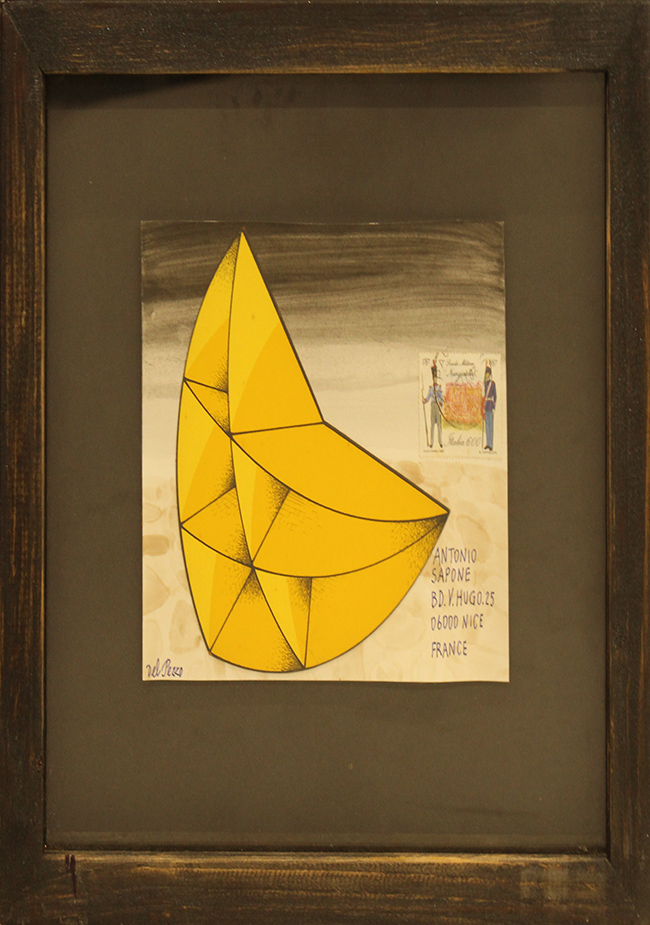 LUCIO DEL PEZZO, "Cartole agli amici- Antonio Sapone", 2007