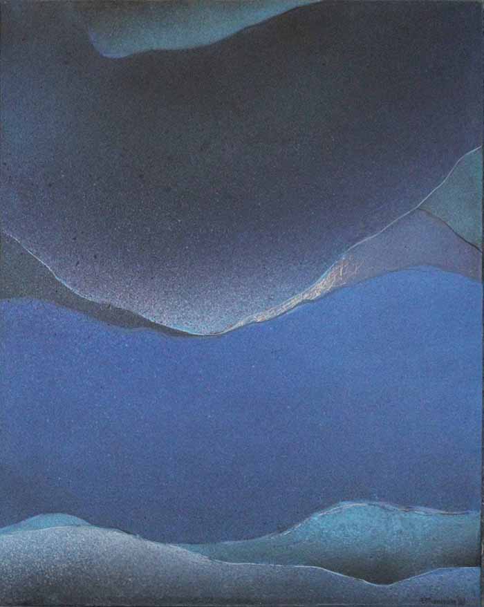 FRANCO MASSANOVA, "Immensità 88/6", 1988