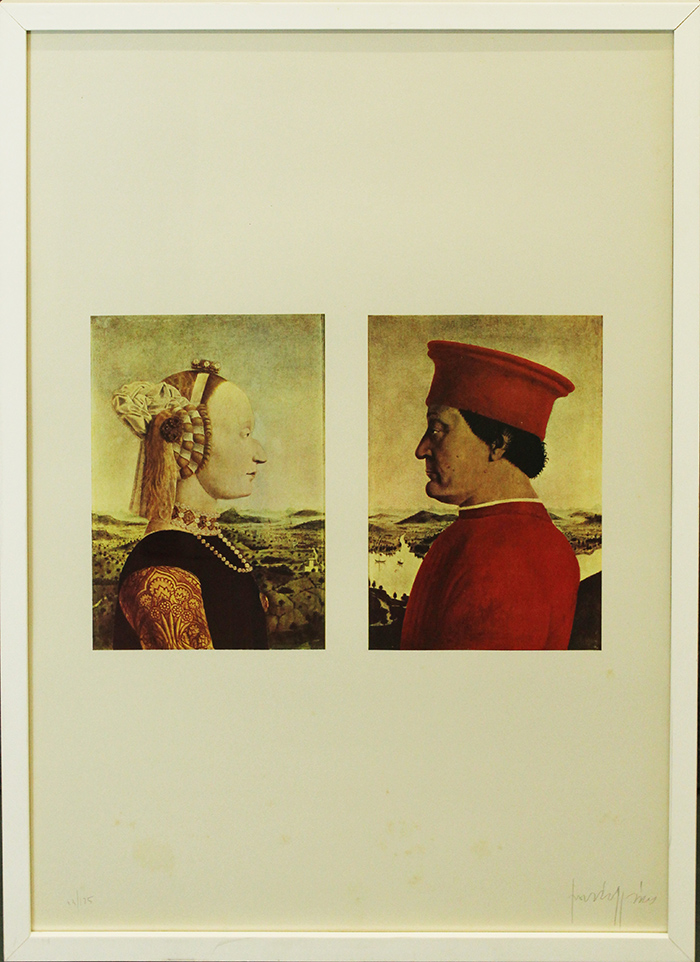 CLAUDIO PARMIGGIANI, "Bozzetto per Yang Yin", 1973