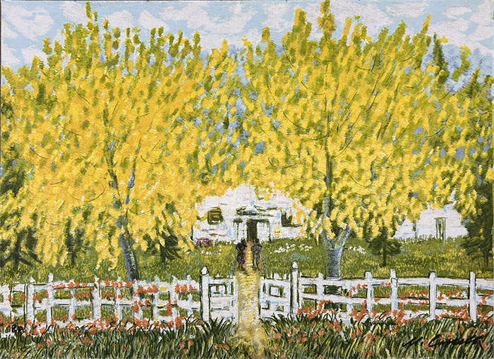 Michele Cascella, "Incontro", 1983