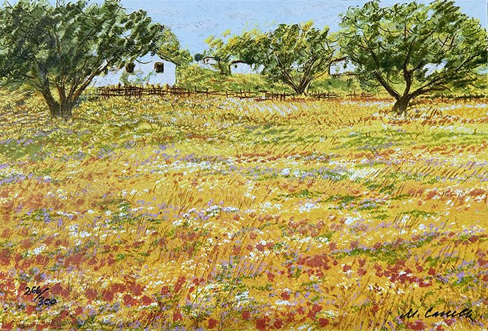 Michele Cascella, "Luci d'estate", 1983