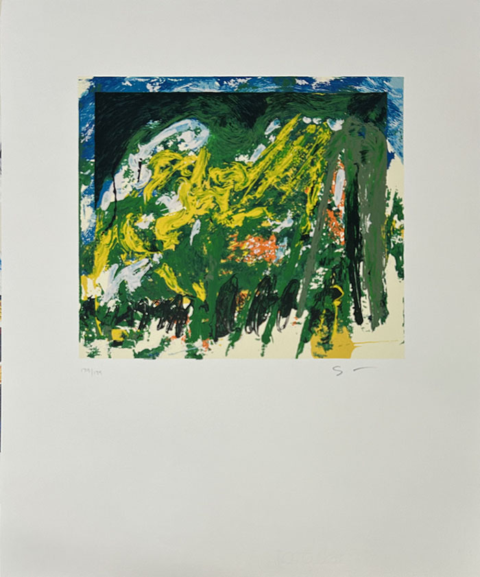 Mario Schifano, "Declino"
