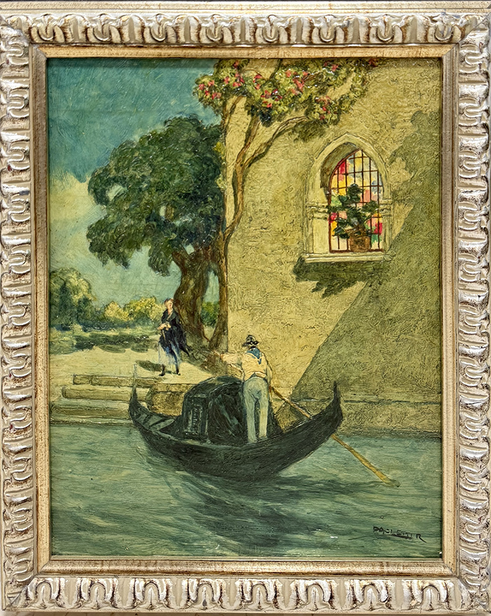 RODOLFO PAOLETTI, "Scena veneziana"