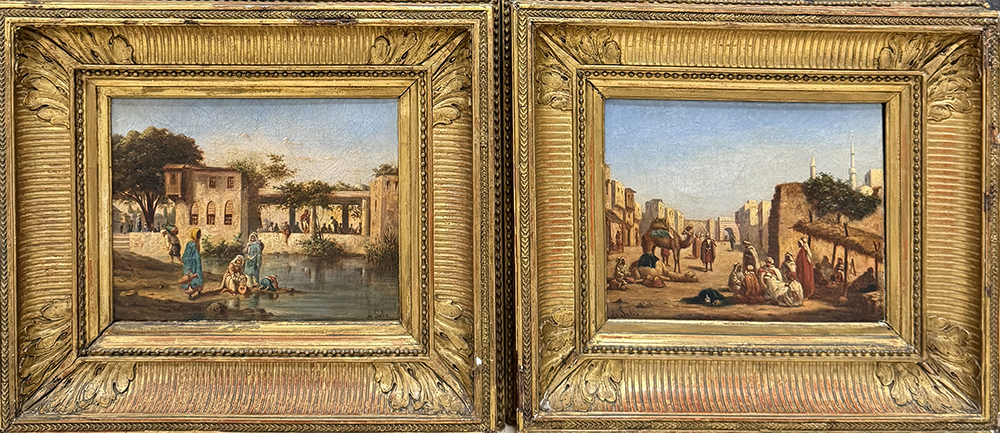 L. SALIS, "Scene orientali", fine XIX secolo