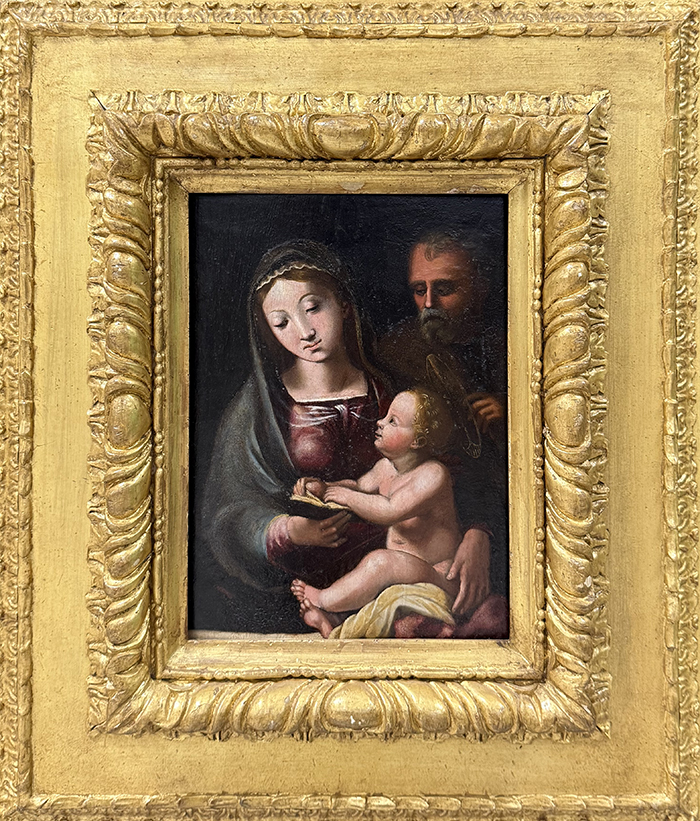 SCUOLA TOSCANA, "Madonna del libro", XVI secolo