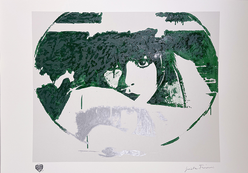 GIOSETTA FIORONI, “Doppio Liberty Green”