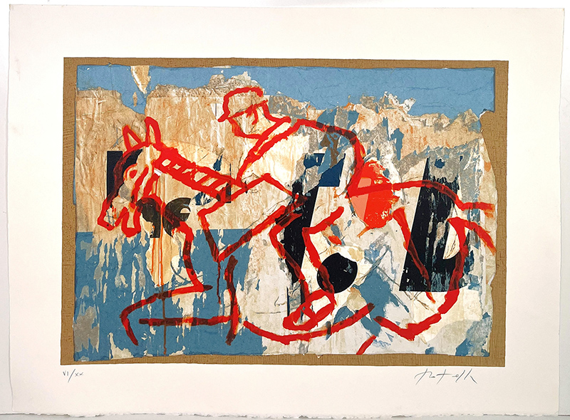 MIMMO ROTELLA, "Primo Futurismo"