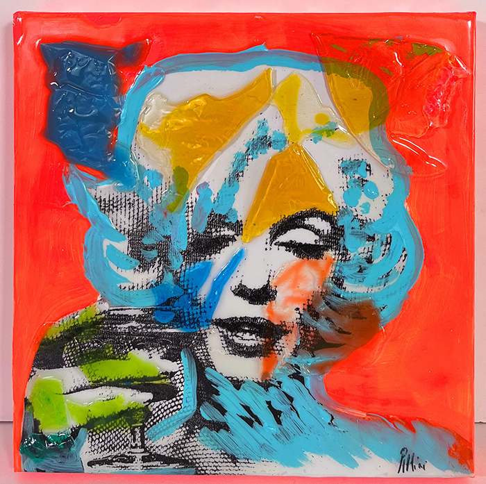 ROLANDO PELLINI, "Omaggio a M. Monroe"