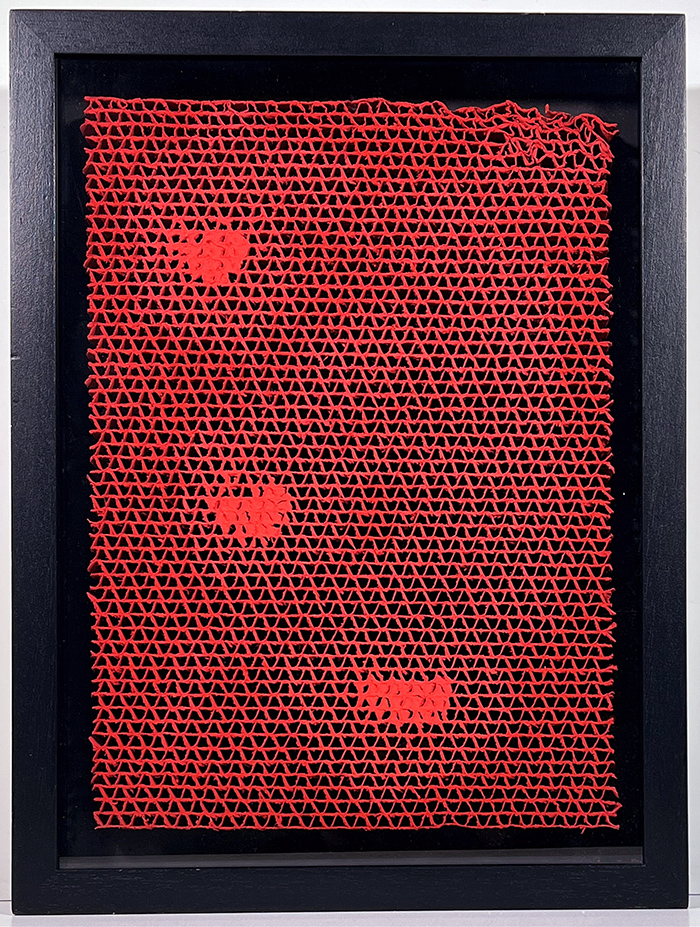 BERNARD AUBERTIN, "Alveolés", 1990