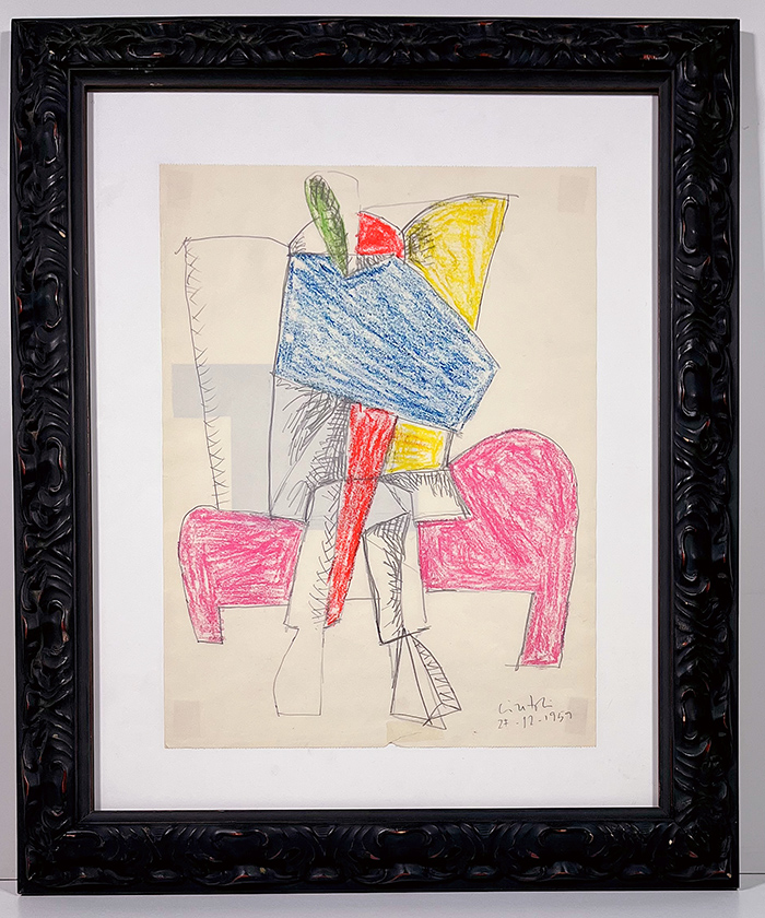 CLAUDIO CINTOLI, Senza titolo, 1959