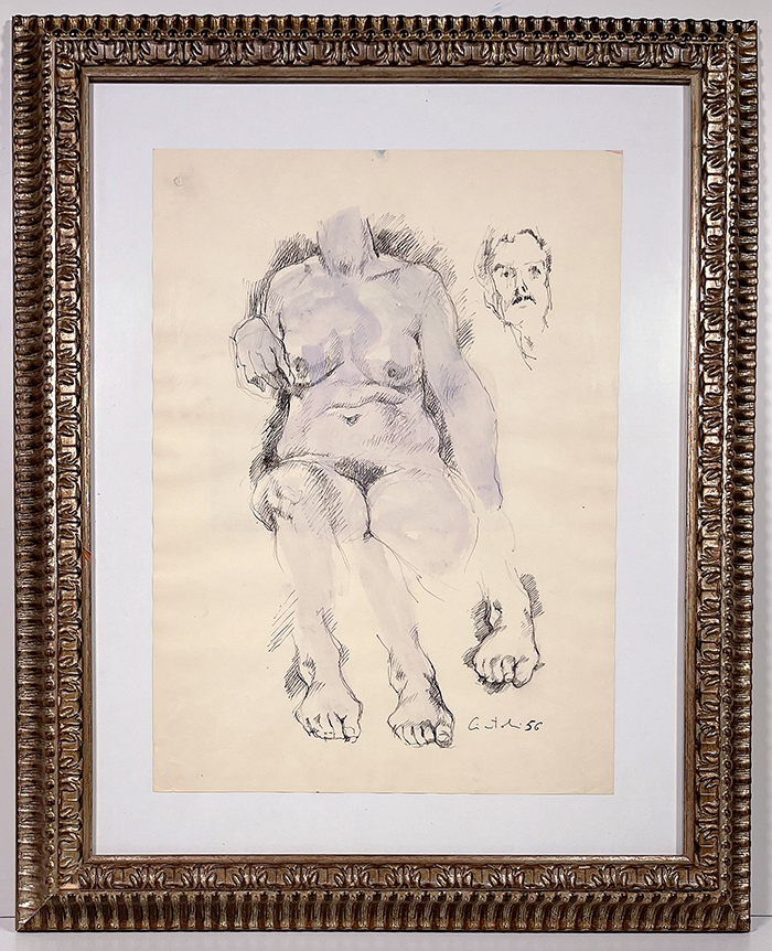 CLAUDIO CINTOLI, Senza titolo, 1956