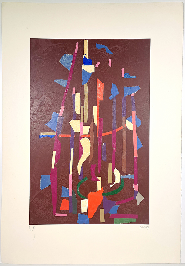 ANDRé LANSKOY, "Journal d'un Fou", 1976