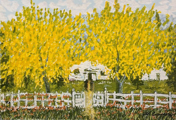Michele Cascella, "Incontro", anno 1983