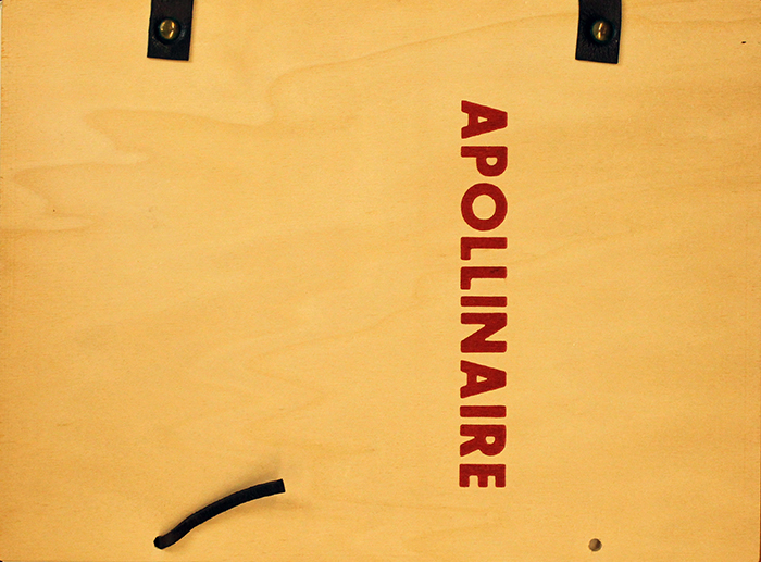 WALTER PIACESI, "Apollinaire", 1977