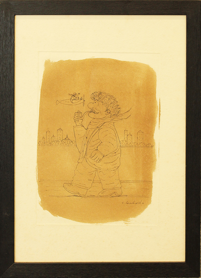 SERGIO LOMBARDO, "Personaggi", anni '80
