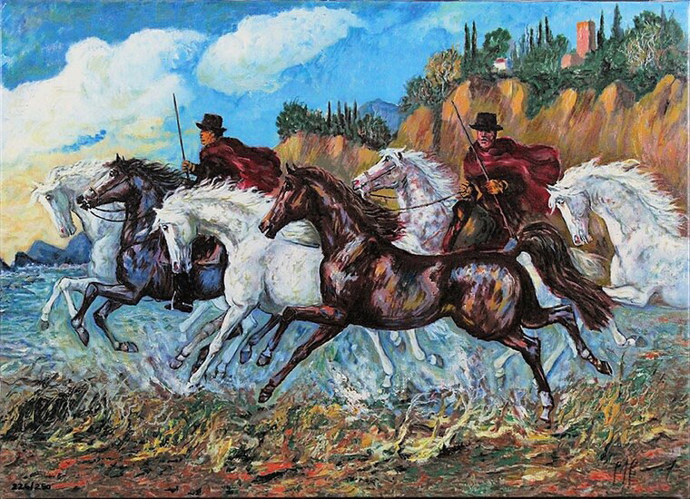 Giovan Francesco Gonzaga, "La Remuda", 2004