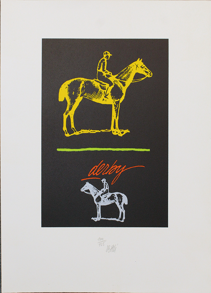 FABIO DE POLI, "Derby", anni '70