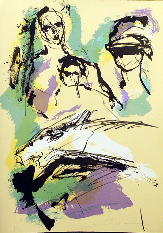 ERNESTO TRECCANI, "Personaggi", anni '80