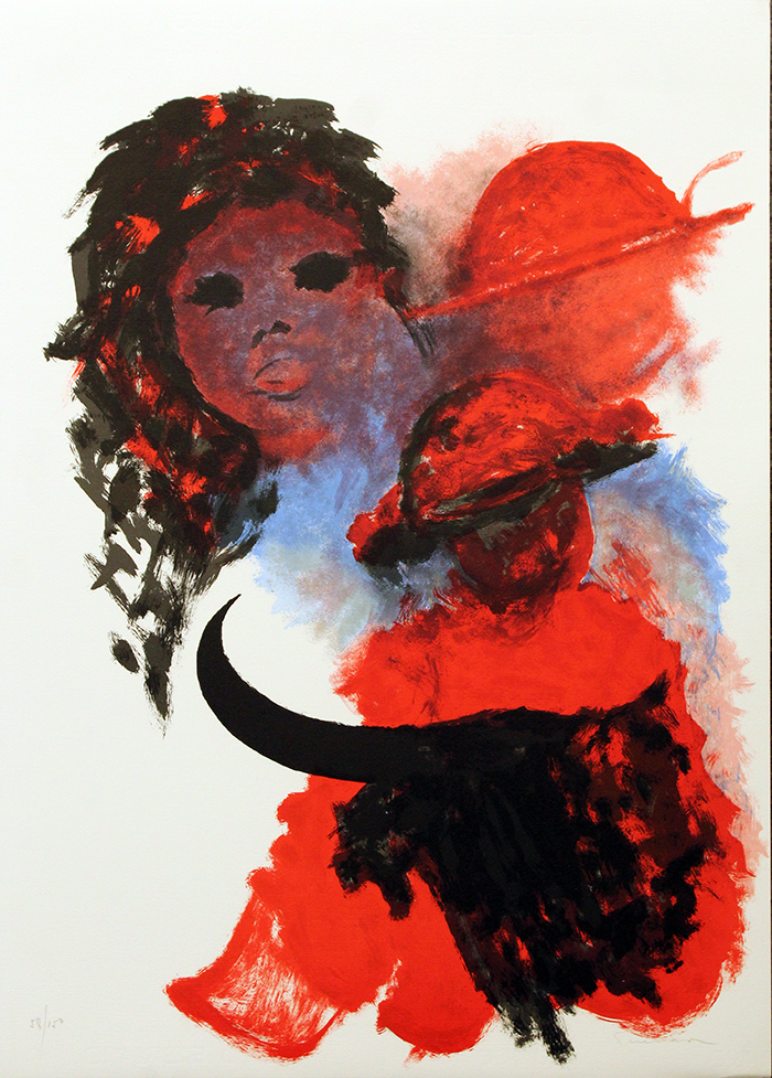 JOSE' GUEVARA, Torero y Mujer, anni '90